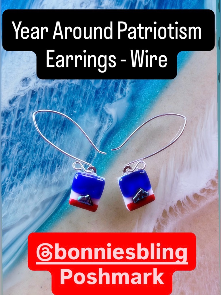 Bonnie’s Bling One Of A Kind Fused Glass Jewelry And Accessories To Wear.